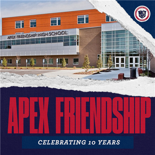 Apex Friendship Celebrating 10 Years